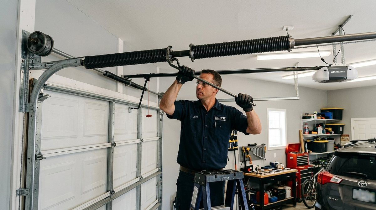 Abigail Garage Door Service in Darien, IL: Heavy-Duty Steel Section Strut & 11-Gauge Hinge Reinforcement - Darien, IL